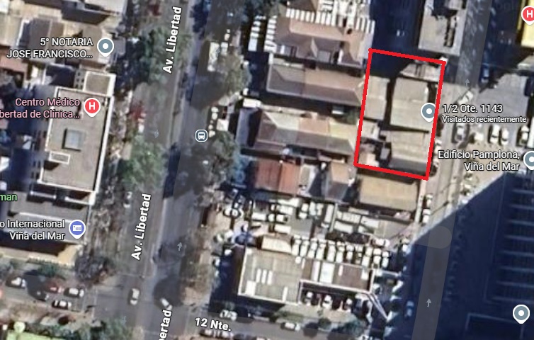 VENTA TERRENO 500 M2 ENTRE 12 Y 13  NORTE VIÑA